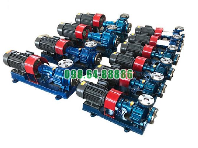 Bơm dầu gia nhiệt RY20-20-100 lưu lượng 1 m3/h, tốc độ 2.800 vòng/phút