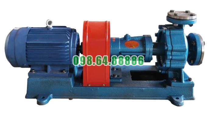Bơm dầu nóng công nghiệp RY40-25-200 lưu lượng 10 m3/h, công suất 4 kW, cột áp 50 m, tốc độ 2900 vòng/phút