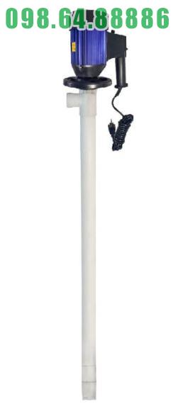 Bơm điện thùng phuy hóa chất JDT-600W-PTFE