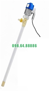 Bơm thùng phuy hút sâu trục inox 316 JDT-600W-PVDF