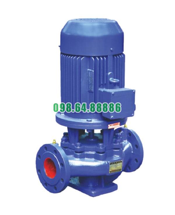 Giá bơm nước ly tâm trục đứng model ISG25-160A, bơm IRG25-160A hiệu suất 4 m3/h